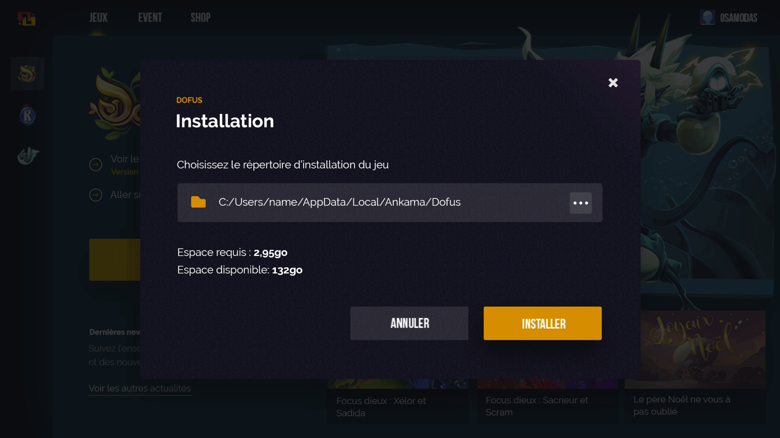 launcher ui installing popup