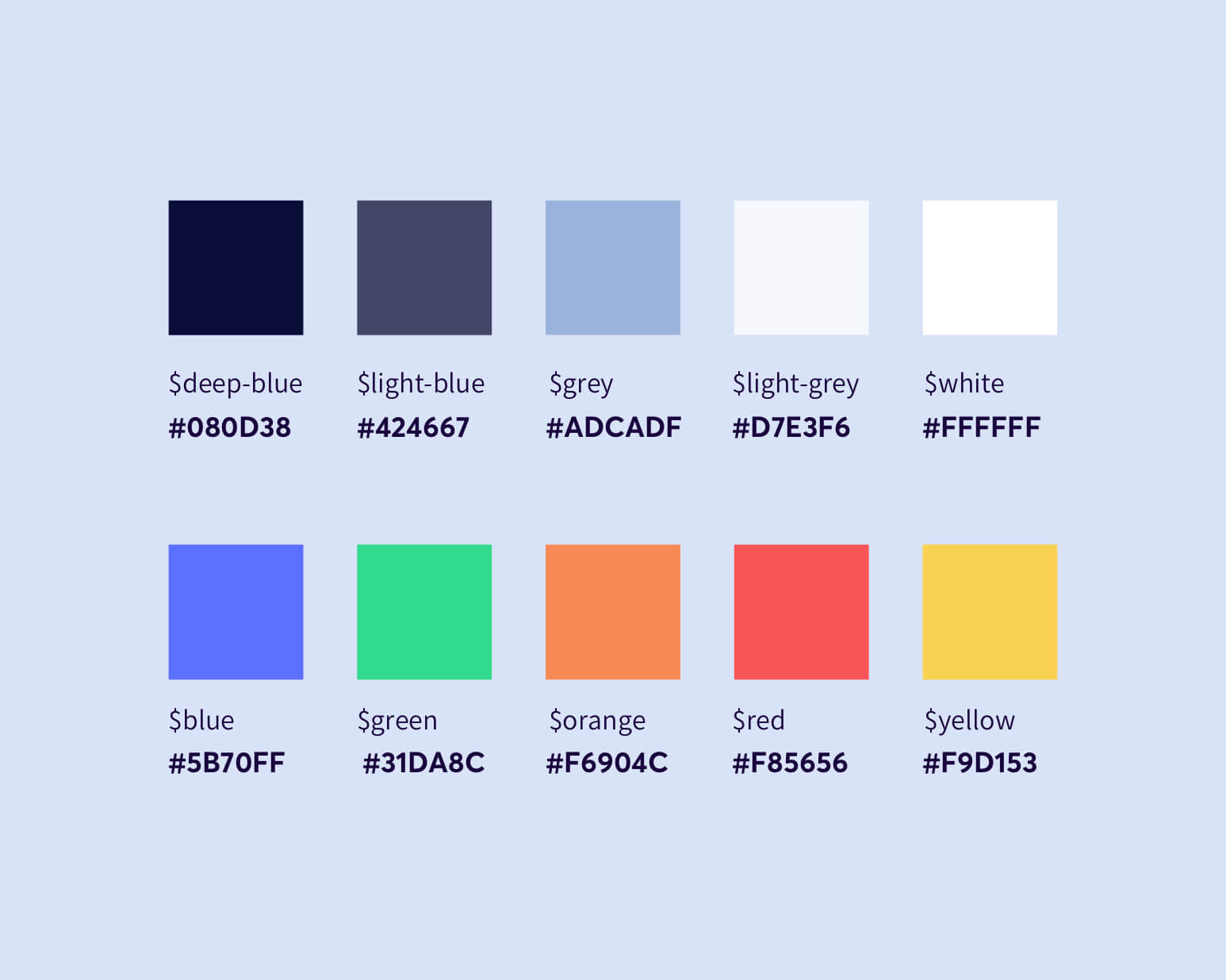 interface color