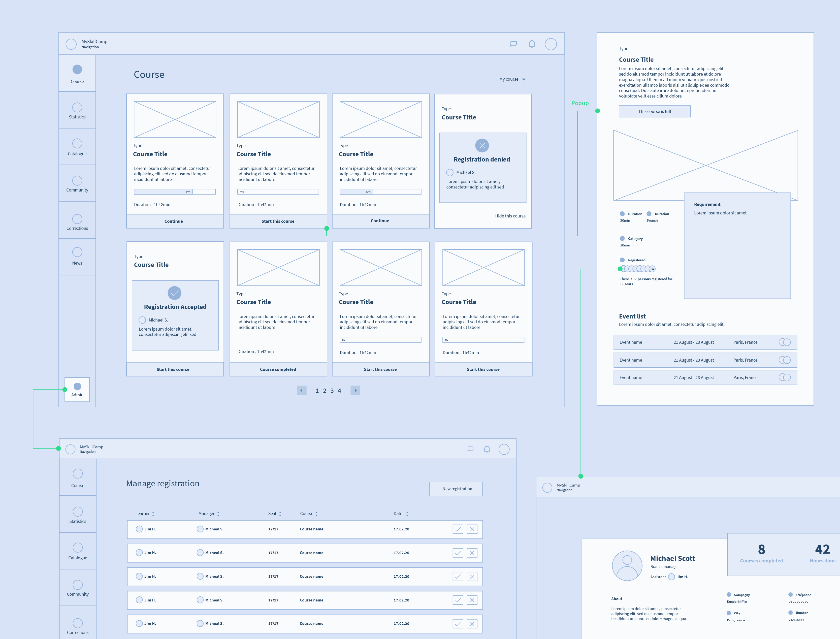 interface wireframe studio